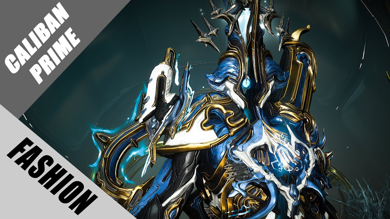 Warframe | Fashion Frame | Caliban Prime : Old Alliance