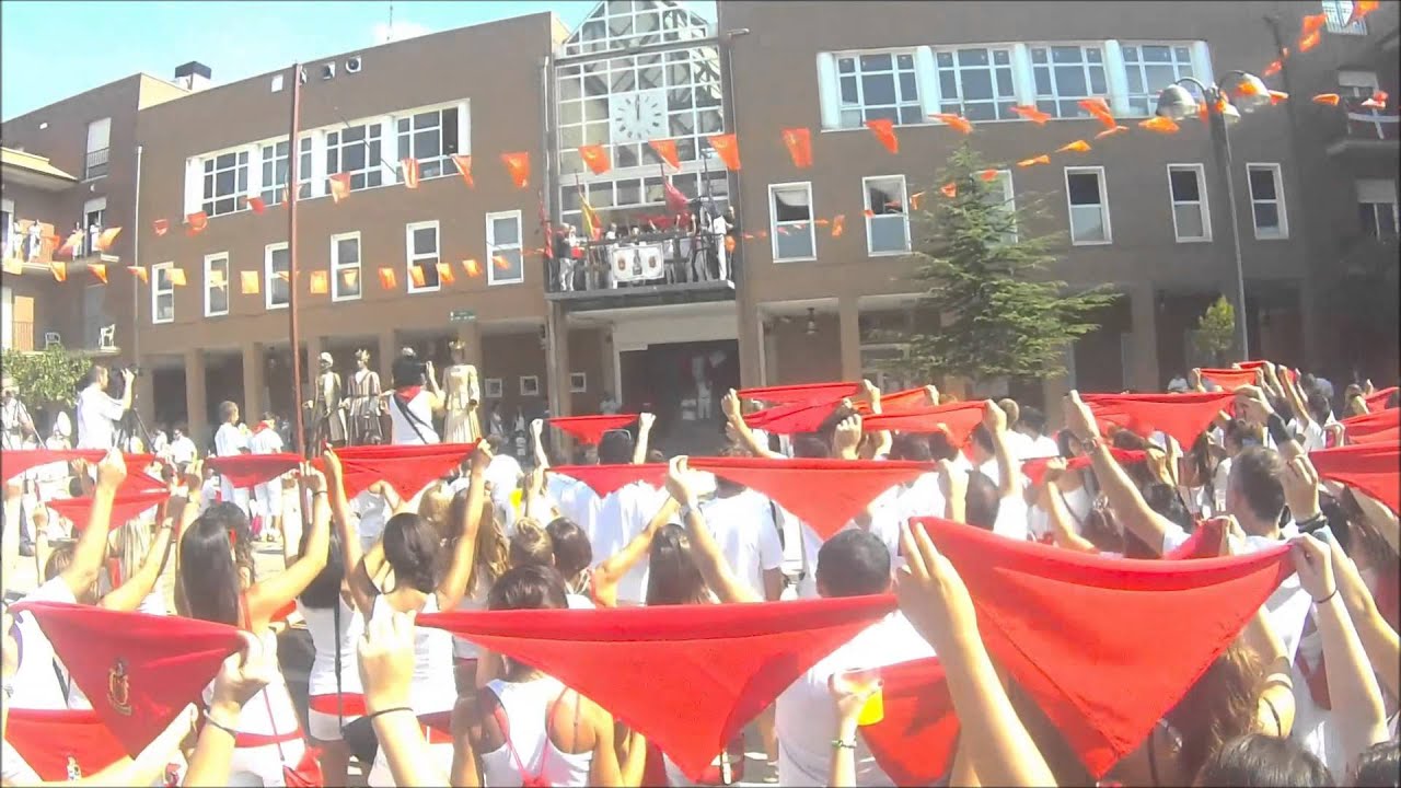 Chupinazo fiestas Andosilla 2014