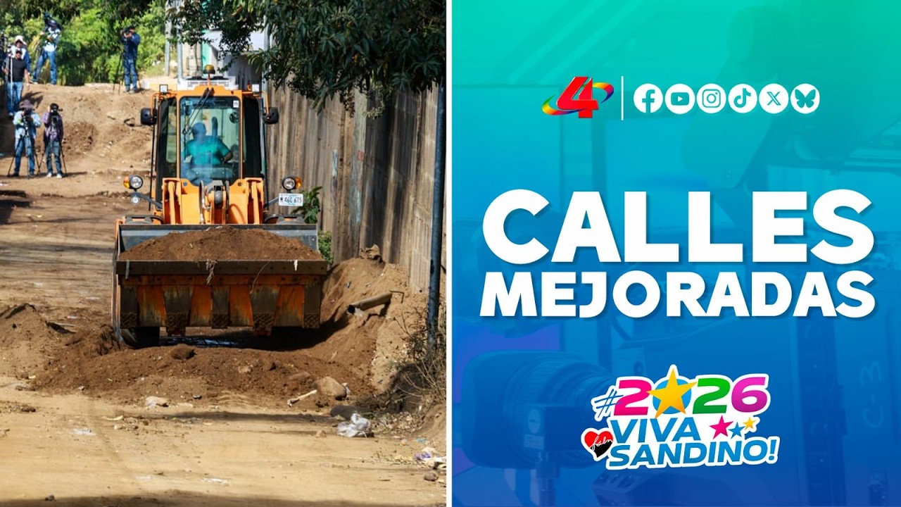 Nuevas calles en Managua: Progreso en el Barrio Rubén Darío 2026 🛣️