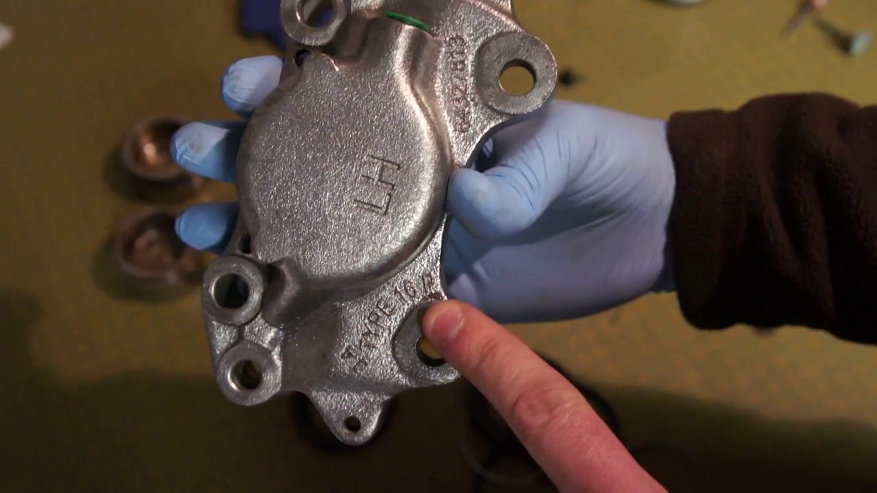 1968 MGC Girling 16PB Brake Caliper Rebuild