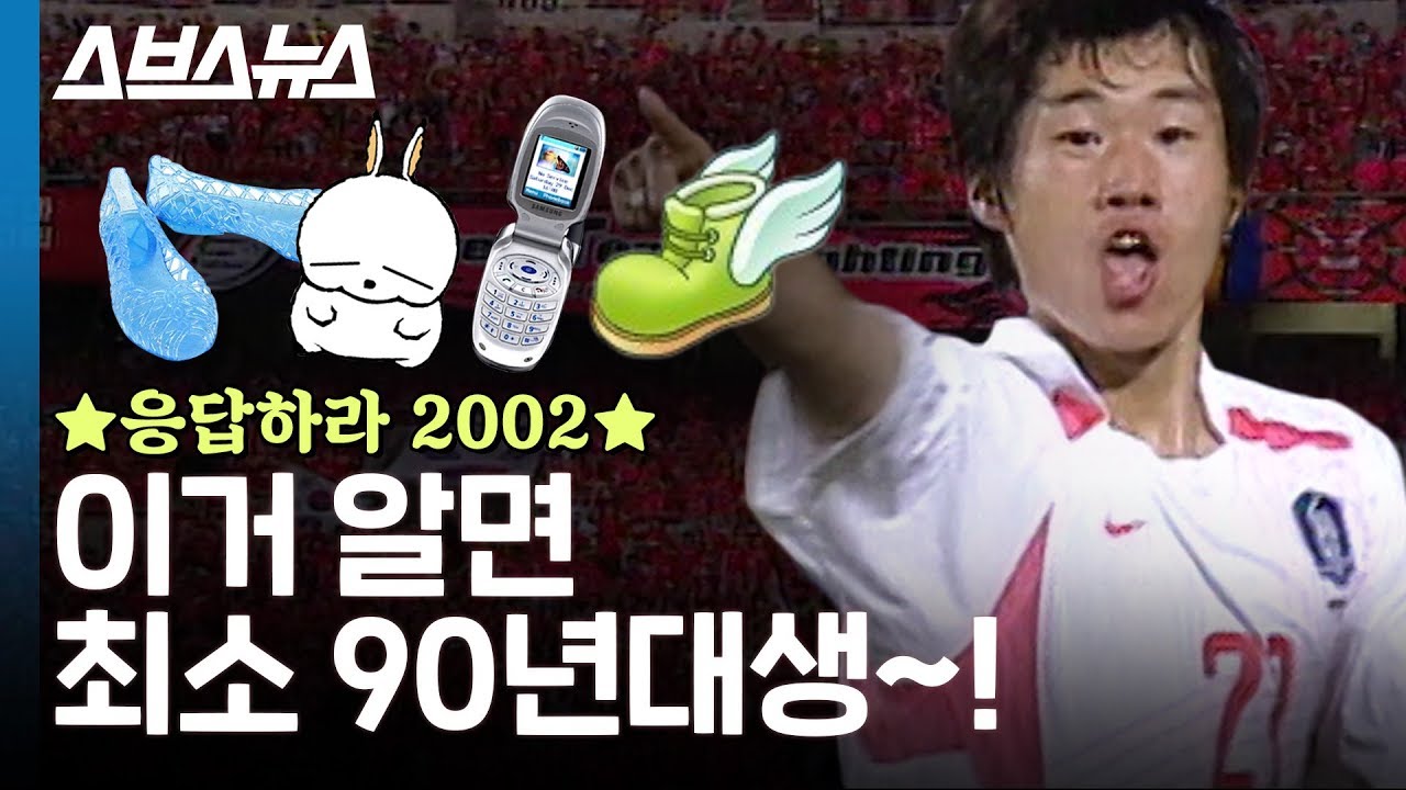 ★응답하라 2002★ 버디버디, 젤리슈즈, 월드컵! 2000년대 추억 모음 / 스브스뉴스
