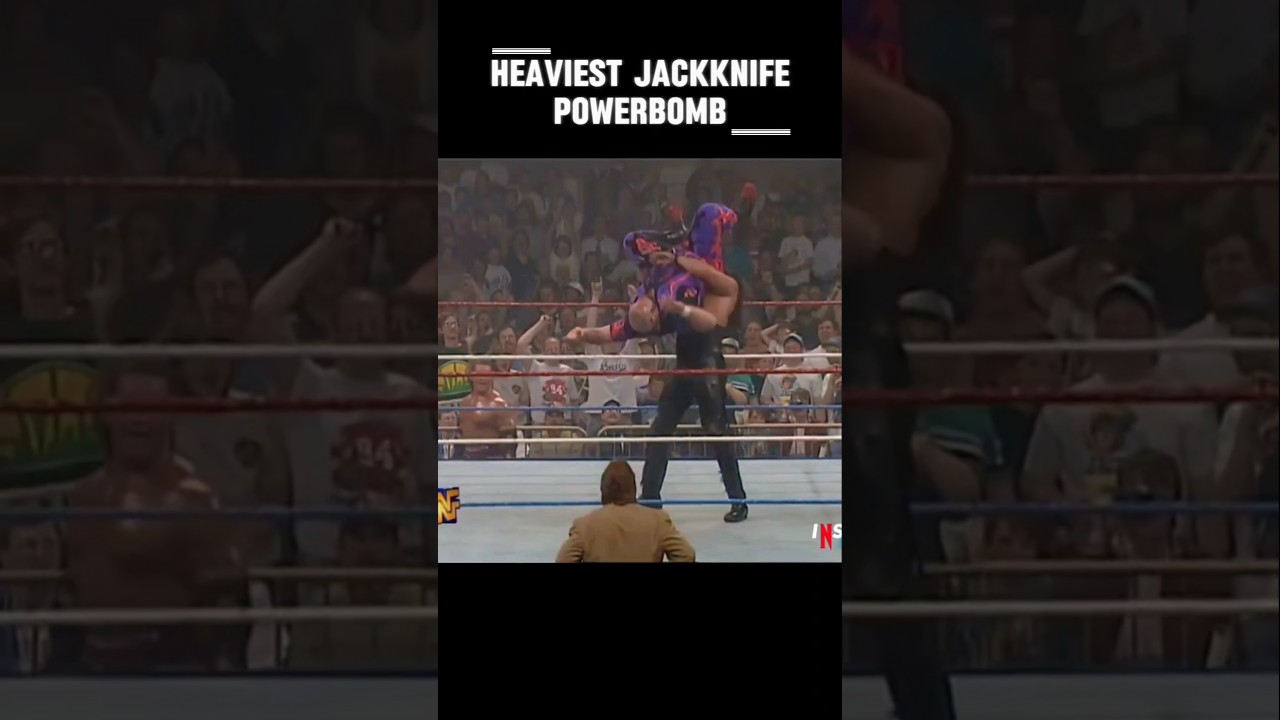 Kevin Nash Jackknife, but they get increasingly bigger 😳 #wwe #kevinnash #wcw