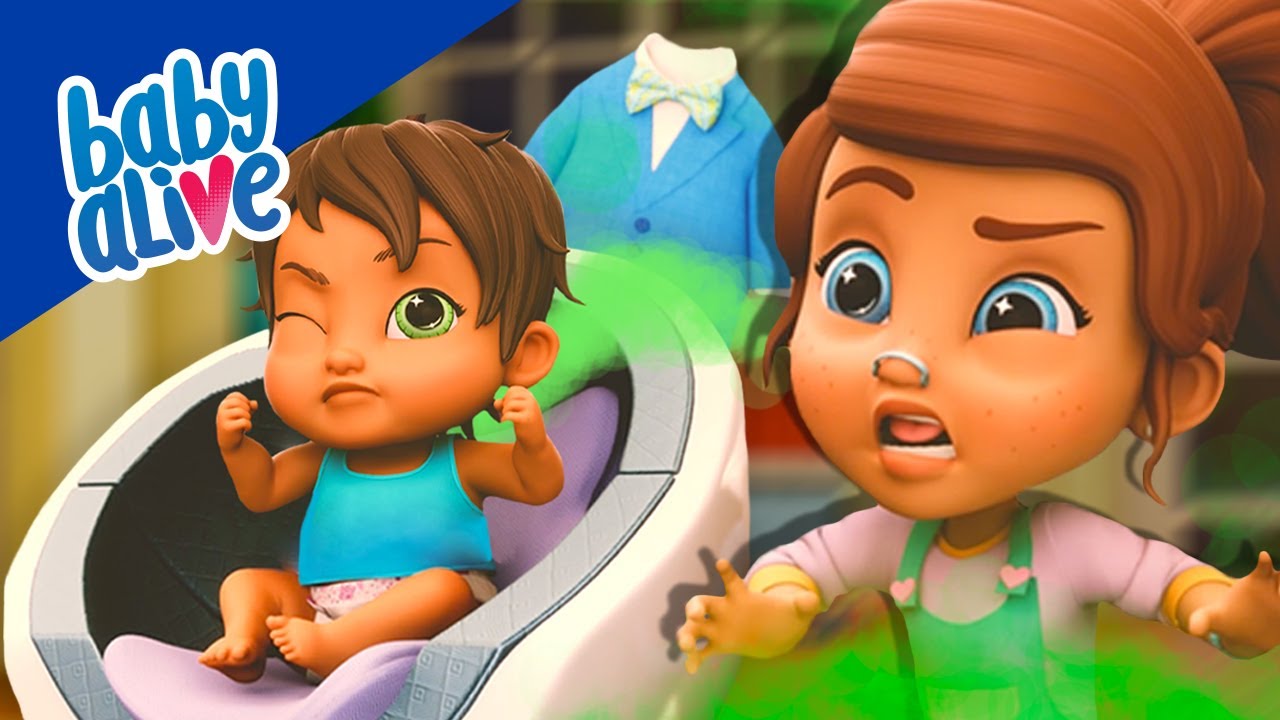 Baby Alive Nederlands 💨 Boze Buikje! Winderige Baby's 🦠 NIEUWE AFLEVERING 🥰 Kindertekenfilms 💕