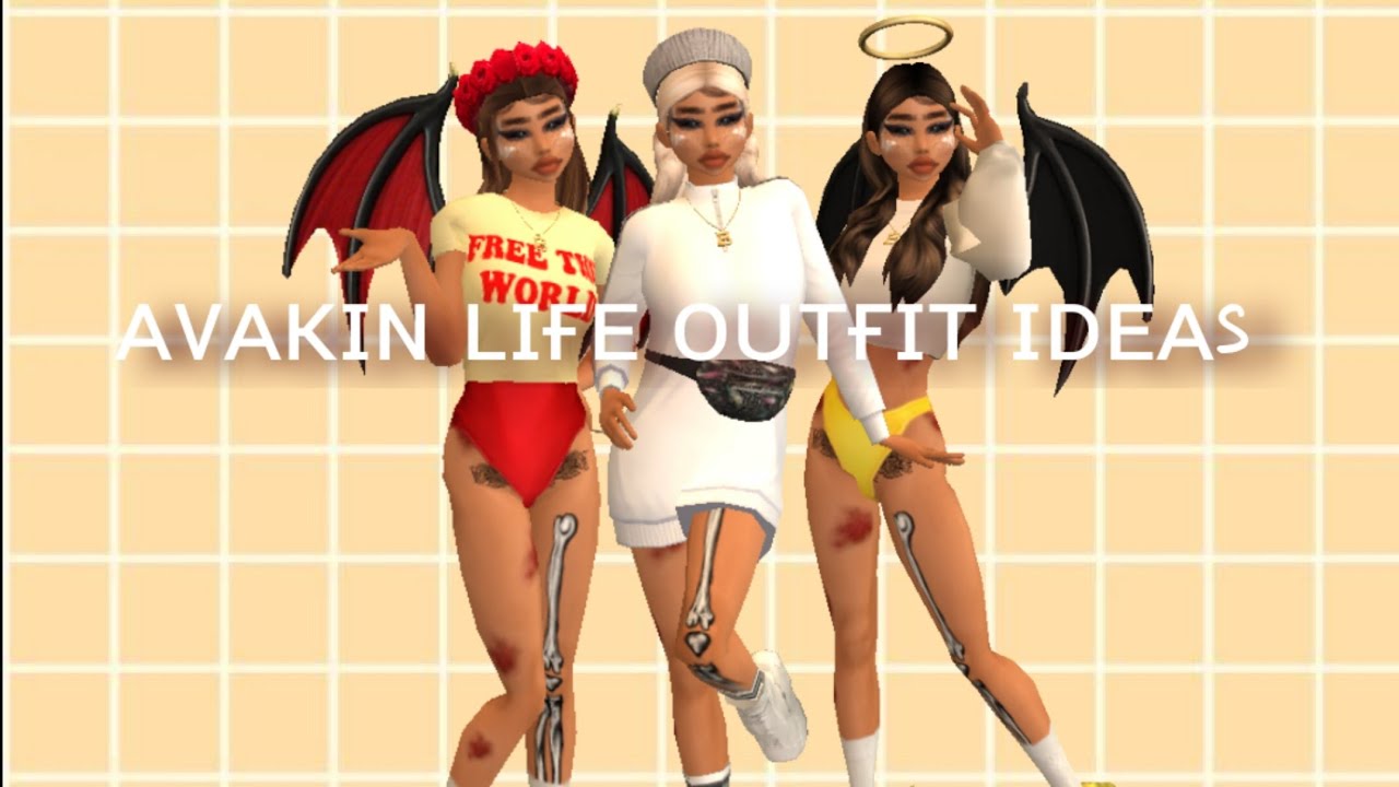 Outfit ideas for Avakin Life ~ part 2!