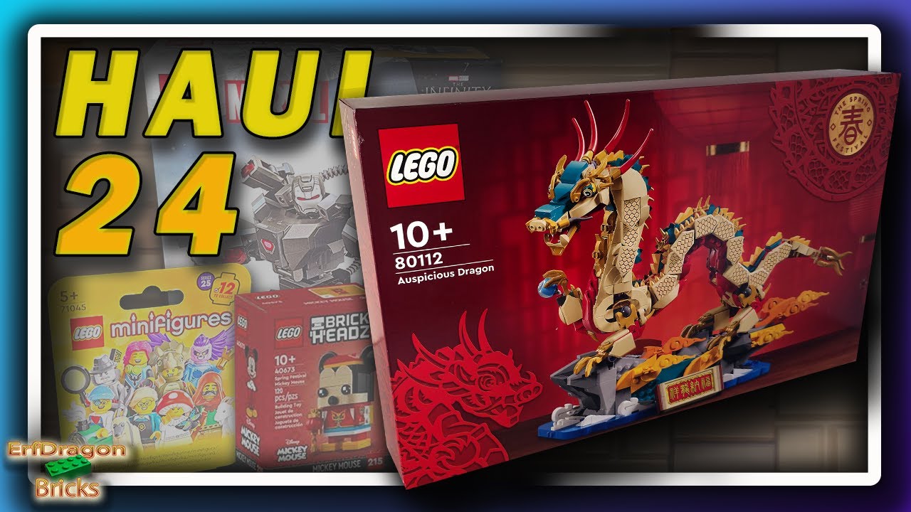 LEGO Haul 24 Auspicious Dragon