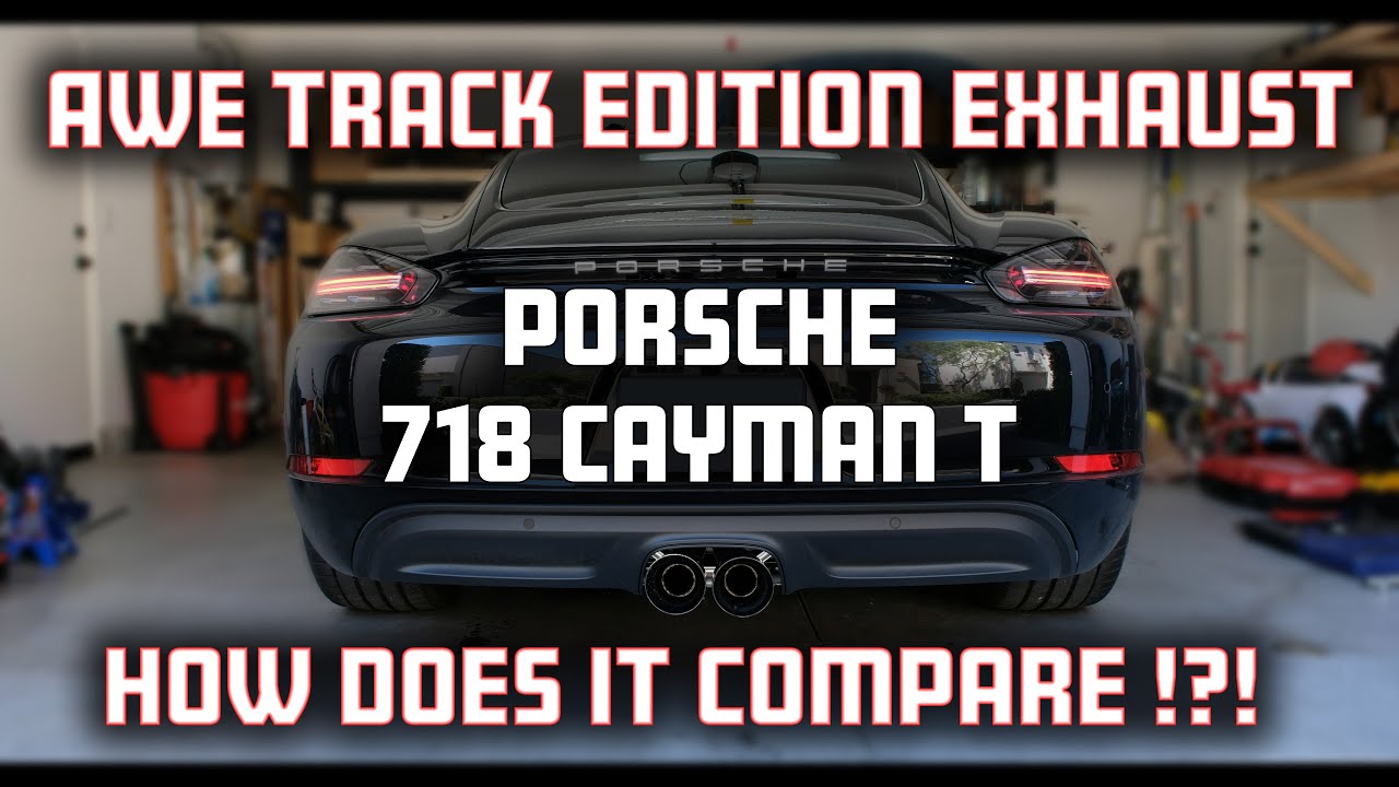Porsche 718 - AWE Track Edition Exhaust