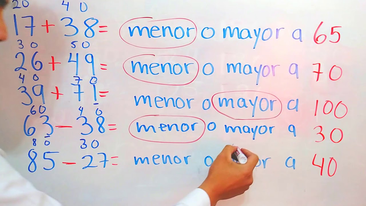 Estimación 🤓 | Cómo calcular sumas y restas fácilmente8️⃣➡🔟| Redondeo