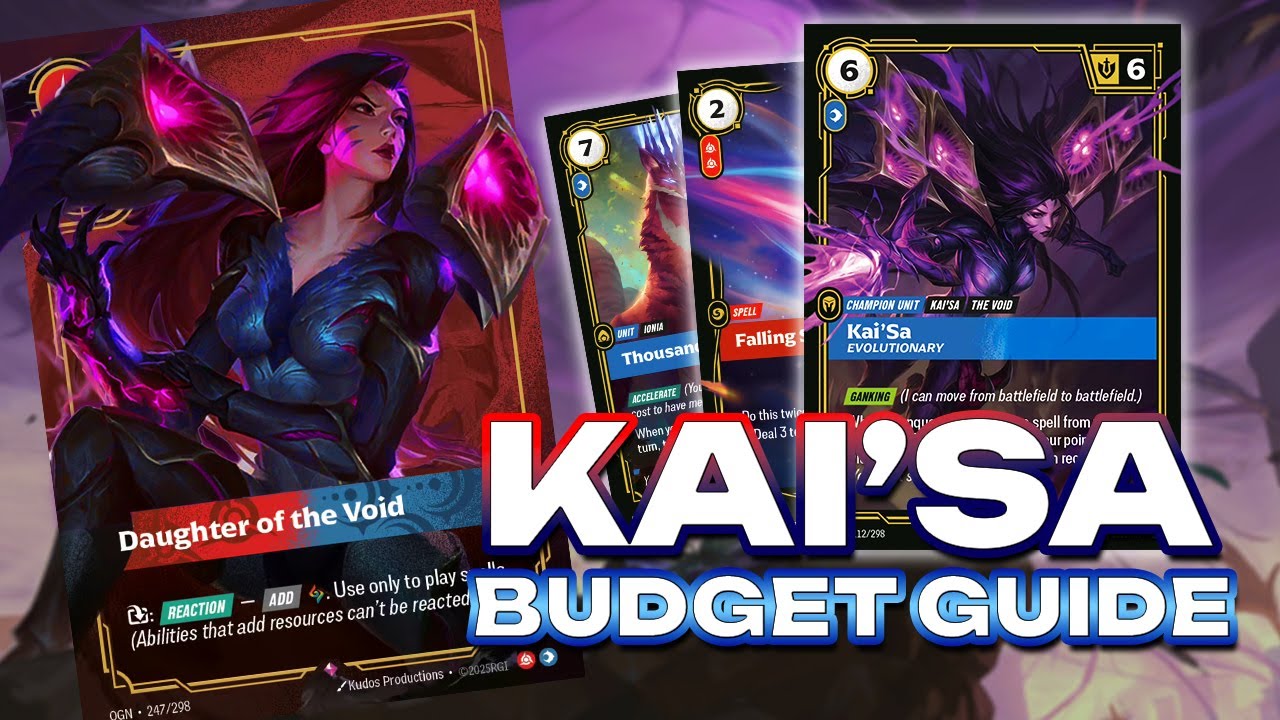 A Complete BUDGET Guide to Kai'Sa in Riftbound