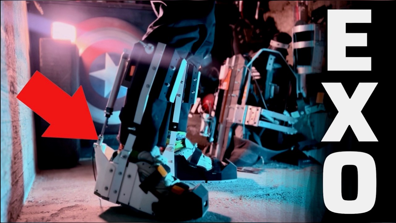 COSTRUISCO UN ESOSCHELETRO PER SALVARE LA MIA CAVIGLIA - Diventare Iron Man Ep.4
