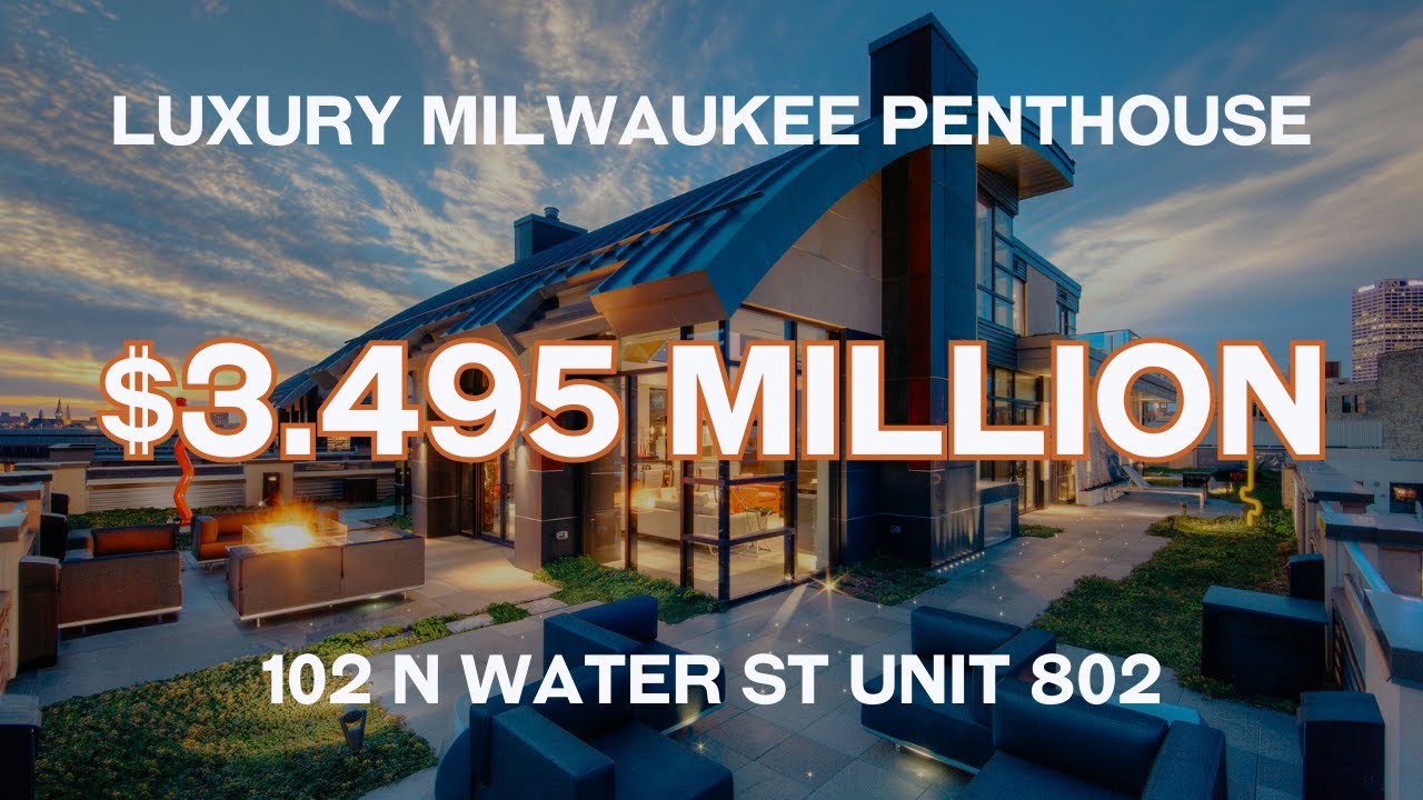 Luxury Milwaukee Penthouse Condo - 102 Water St Unit 802