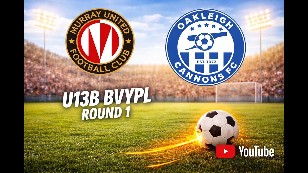 MUFC vs Oakleigh Cannons FC