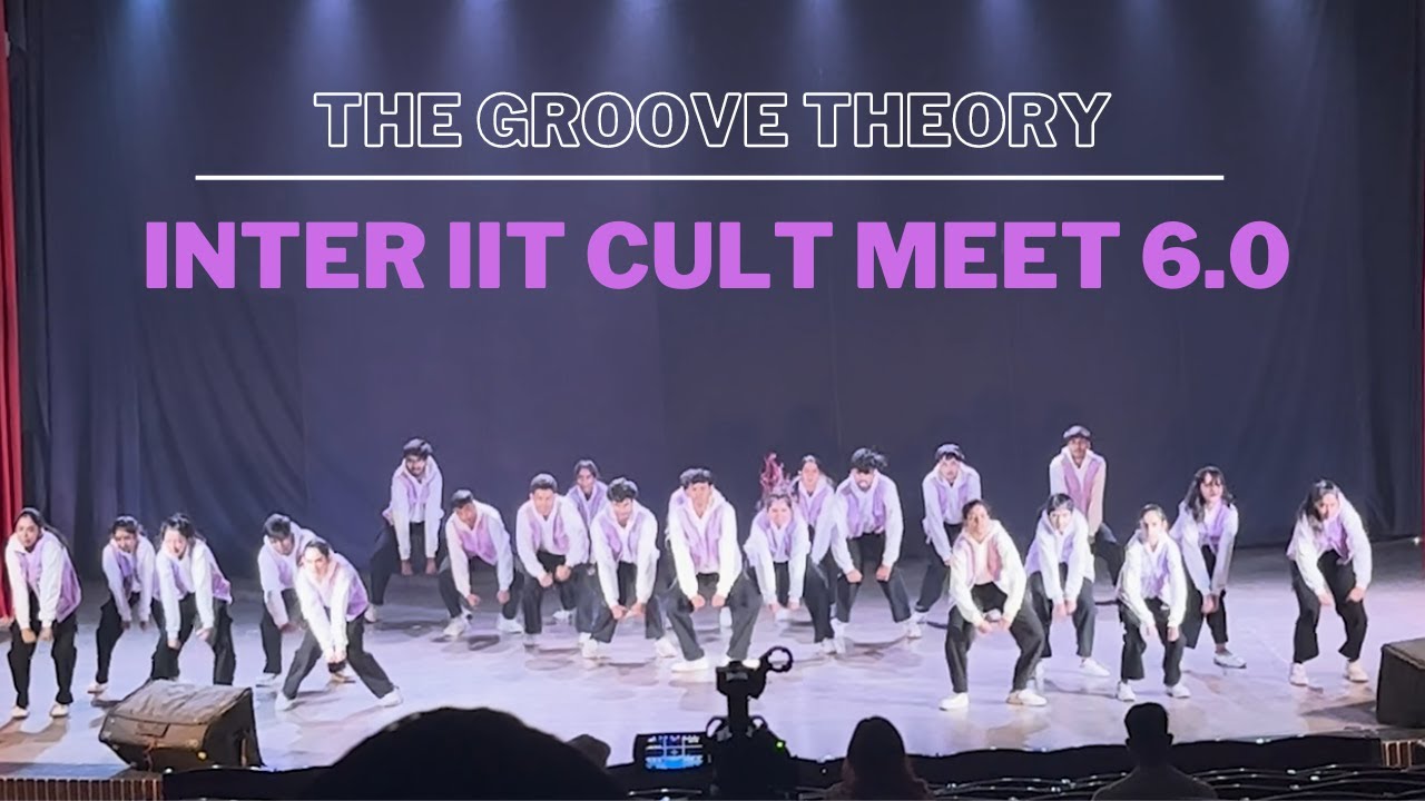 Inter IIT Cultural Meet 6.0 | Group Dance | The Groove Theory | IIT-Jodhpur