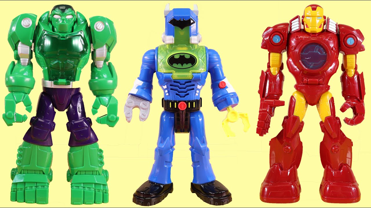 Batman Plays Hide And Seek With Friends ! Ultimate Robot Battle | Hulk Robot Vs Riddler Robot