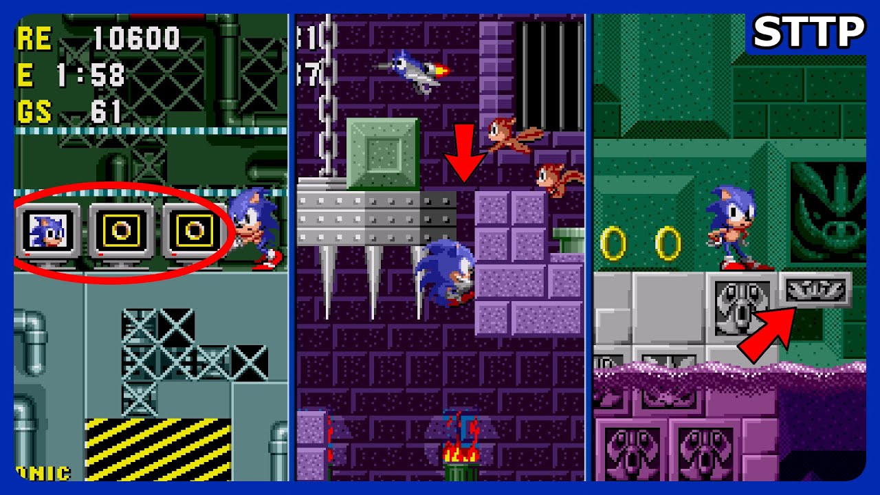 Держу пари, вы этого не знали о Sonic 1 — сразу к делу