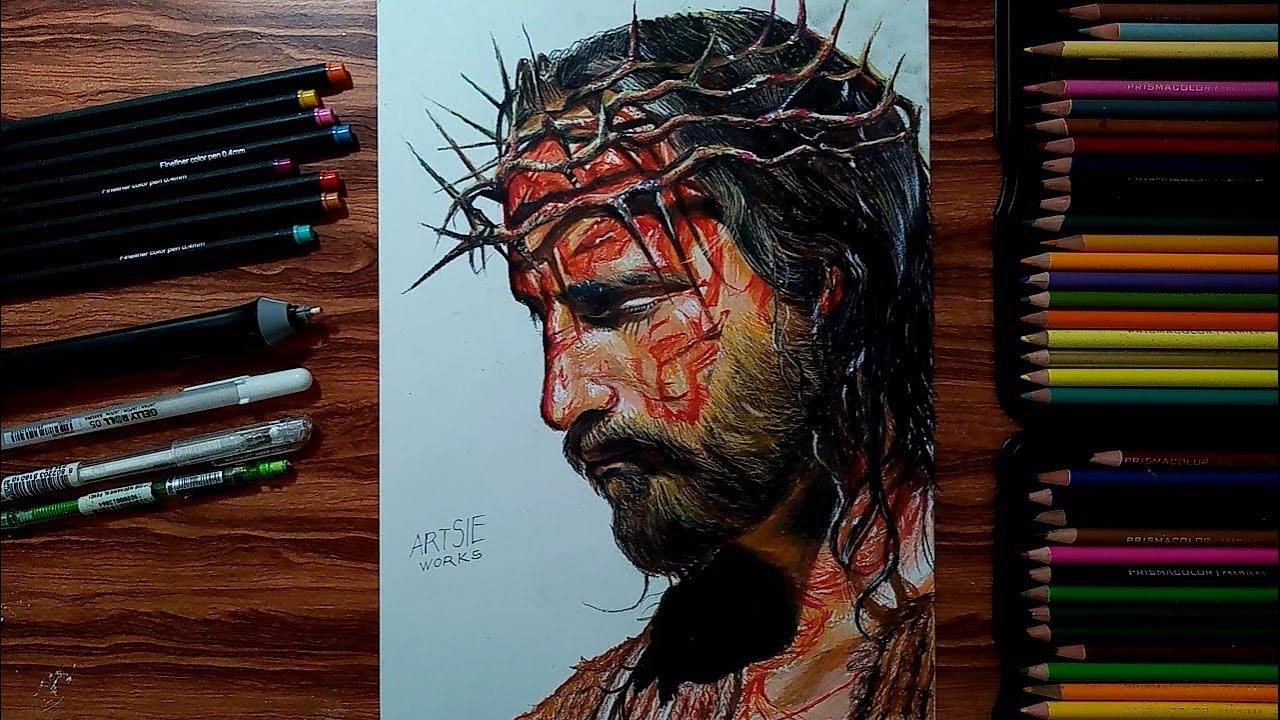 Drawing PASSION OF CHRIST: Jesus Christ