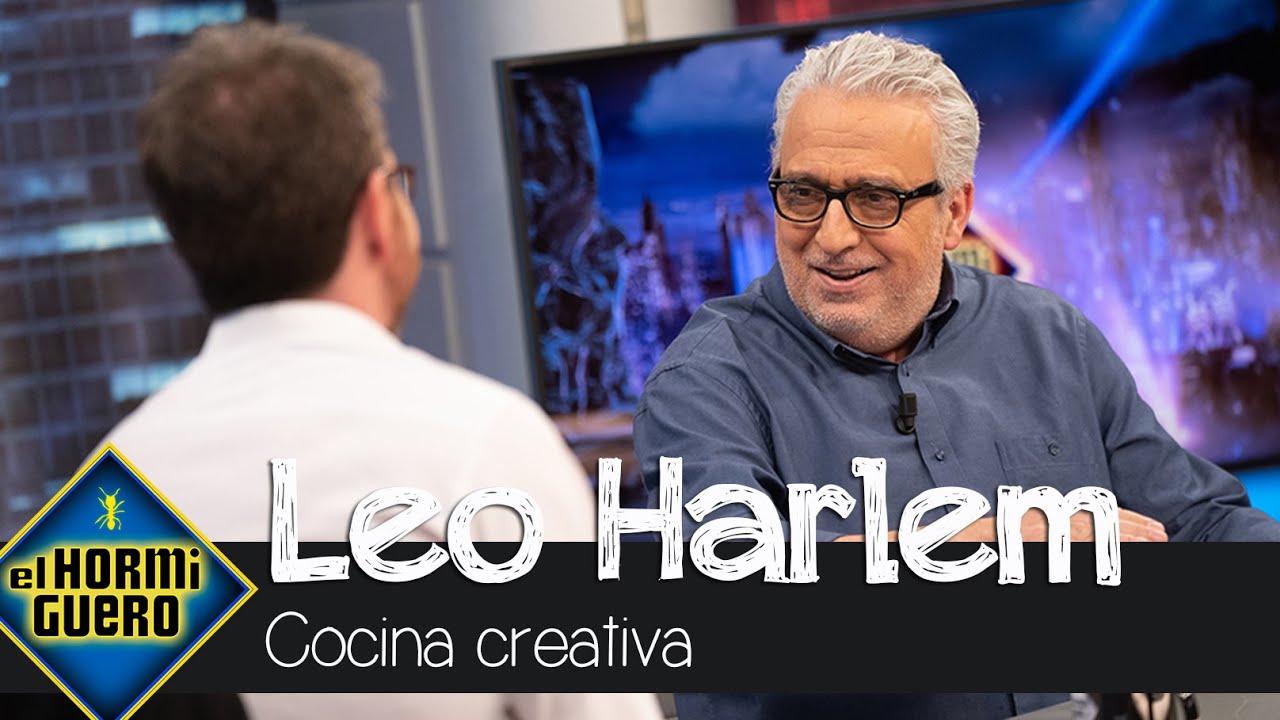 Leo Harlem ironiza sobre la cocina creativa: 