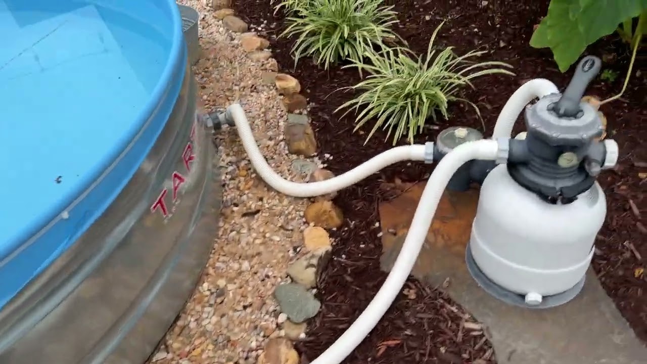 Stock Tank Pool setup Part 2