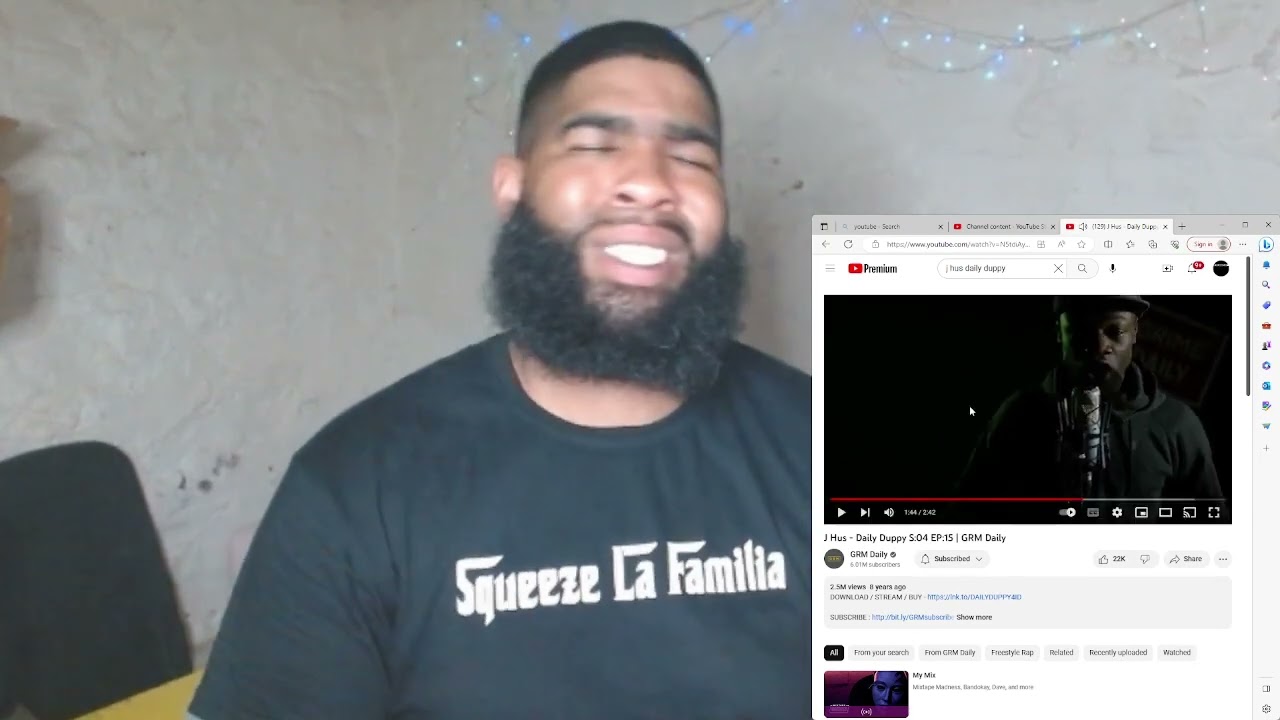 J Hus - Daily Duppy S:04 EP:15 | GRM Daily|Reaction