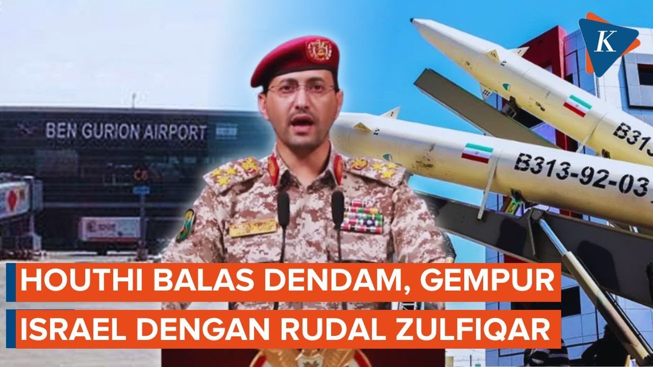Houthi Yaman Bombardir Bandara Ben Gurion Israel dengan Rudal