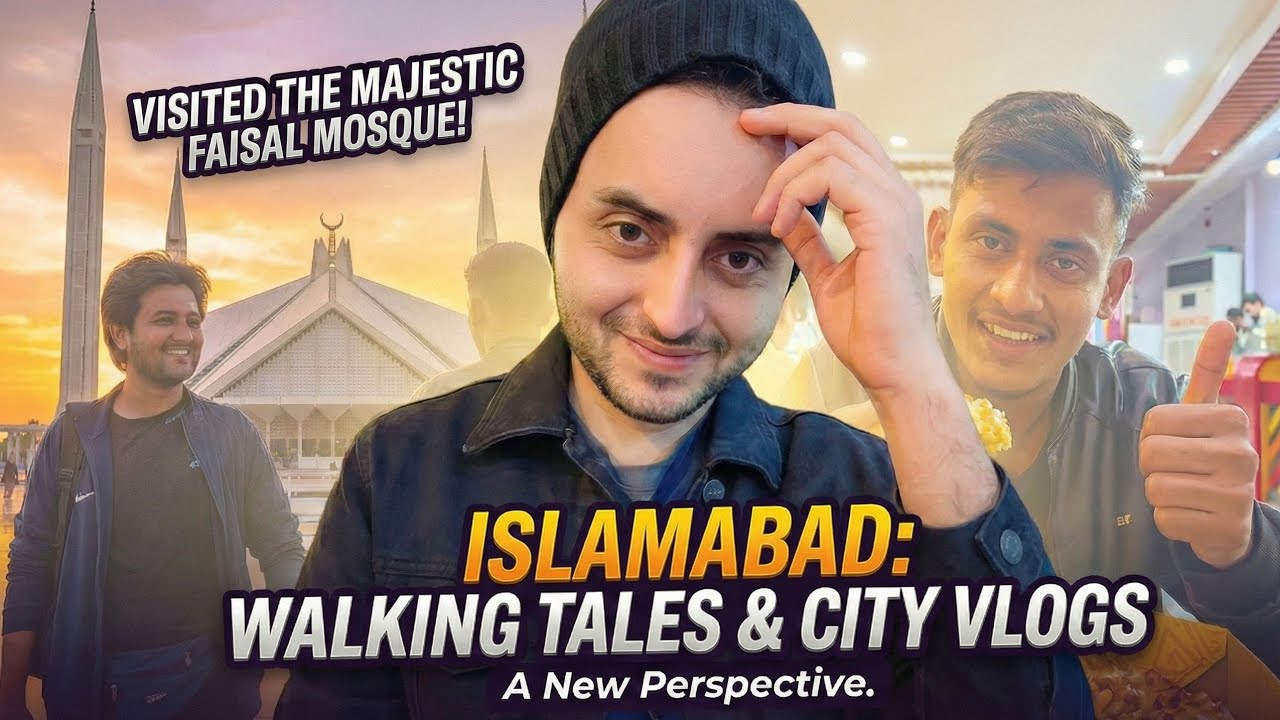 ​ISLAMABAD VLOG: Faisal Mosque, Pizza & Doston K Sath Masti! 😍 (Bohot Khuwari Hui!)