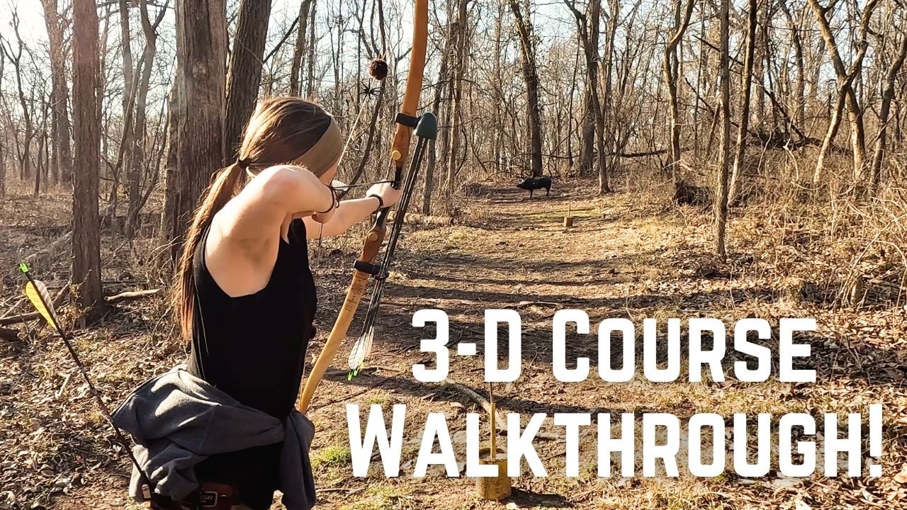 We Struggled On This Course! / 3D Archery With Traditional Bow