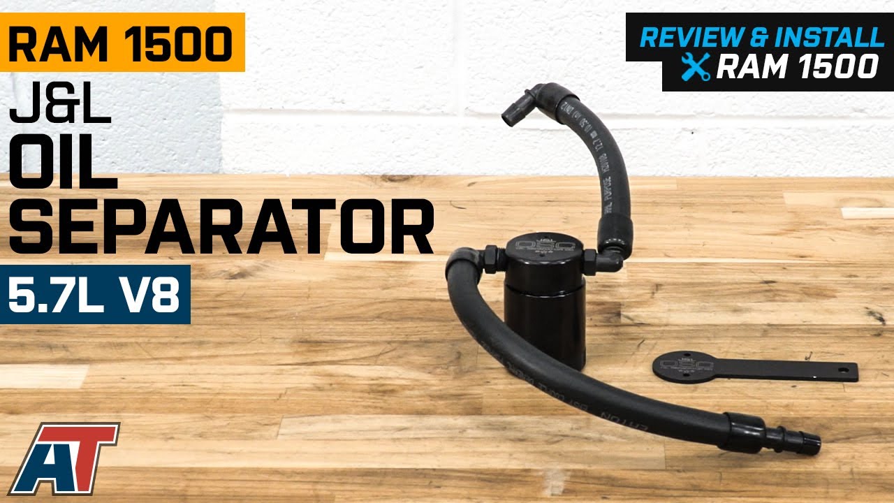 2019-2022 RAM 1500 J&L 3.0 Oil Separator Black Anodized Review & Install