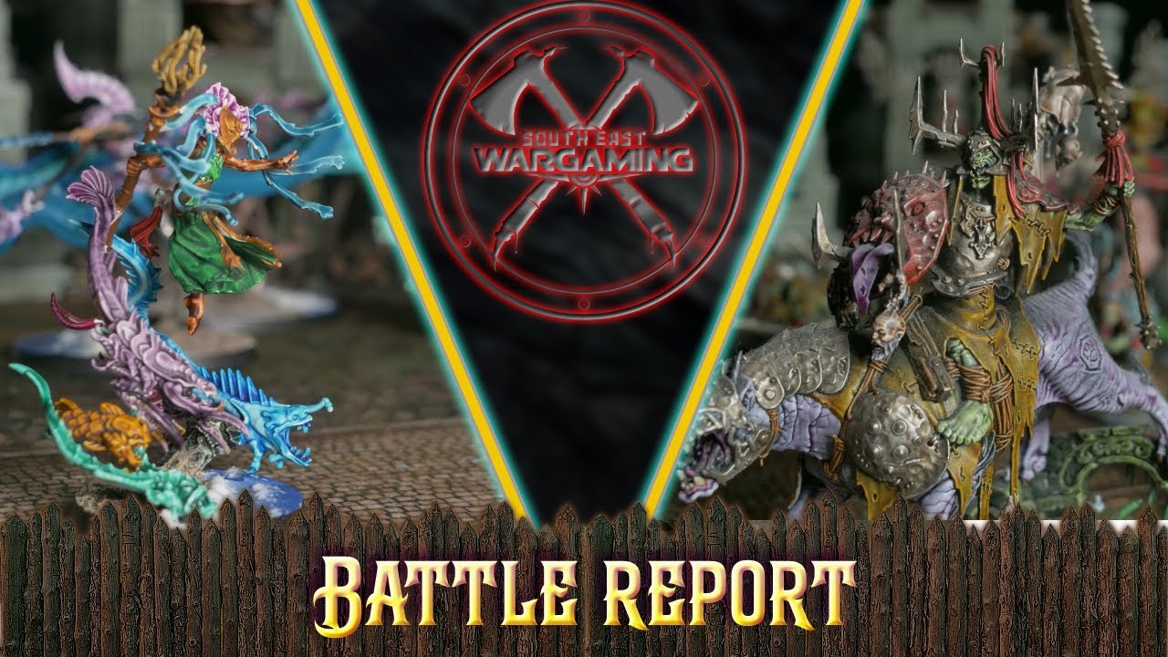 *NEW* Idoneth vs Kruleboyz Warhammer Age of Sigmar Battle report!