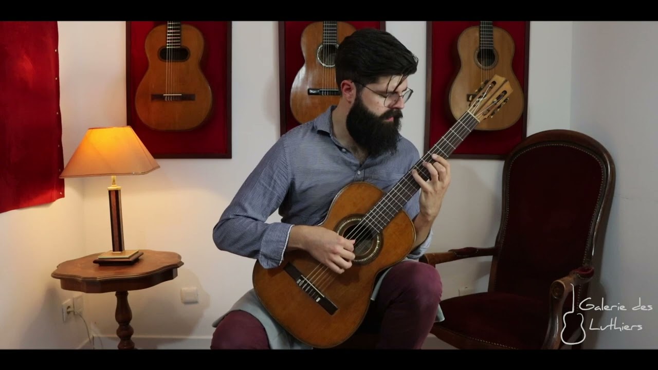 Jean-Baptiste Chicouène plays El Testament d'Amelia by Miguel Llobet on a Telesforo Julve c.1920