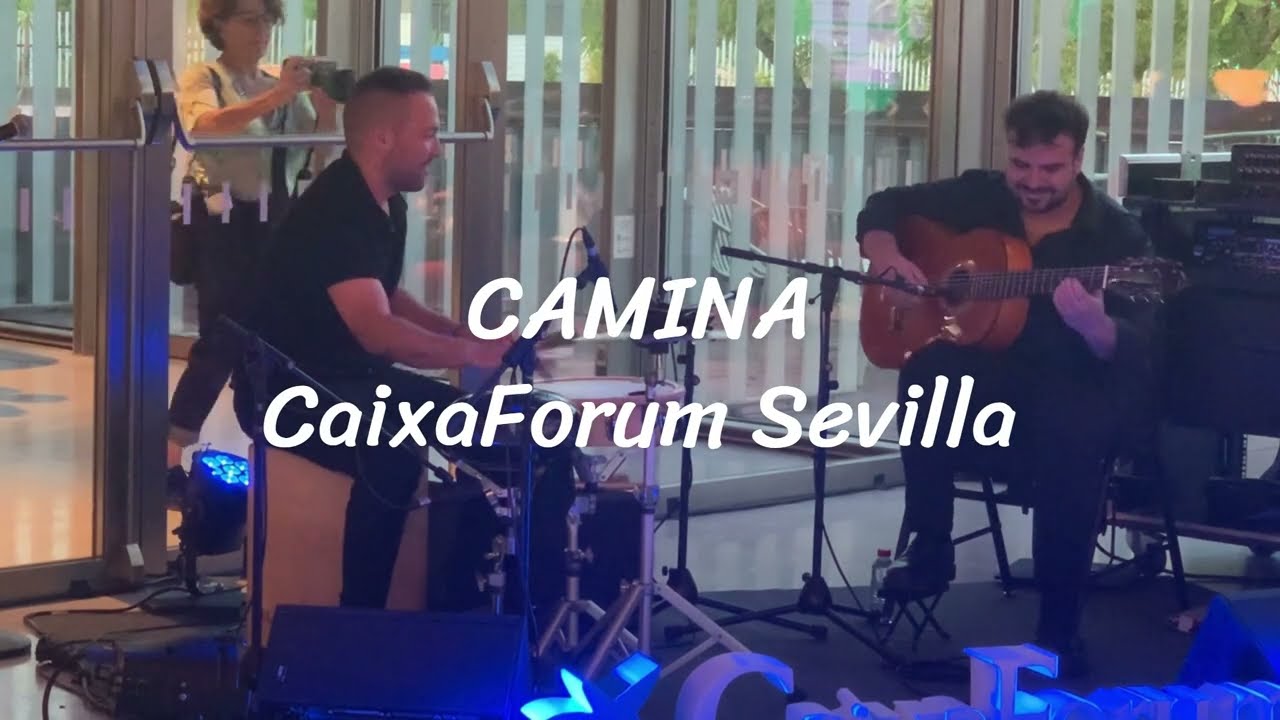 Camina (Miguel Chércoles y Darío Vallecillo) -  Microconcierto CaixaForum Sevilla.