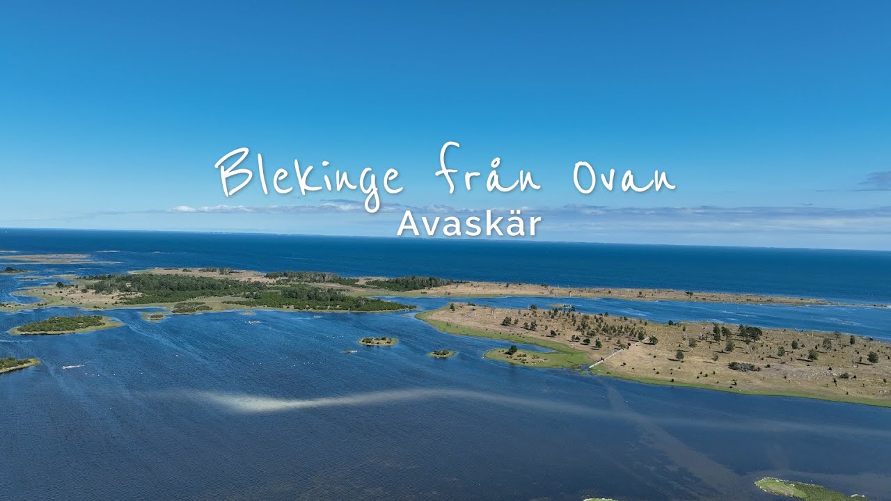 AVASKÄR - Blekinge från ovan. En drönarfilmserie om kultur & natur längs ARK56 i Biosfärområdet