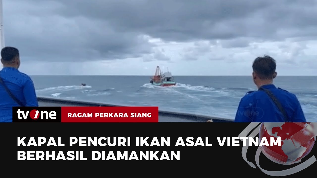 Kapal Patroli Tangkap Kapal Asing di Perairan Natuna Utara | Ragam Perkara Siang tvOne