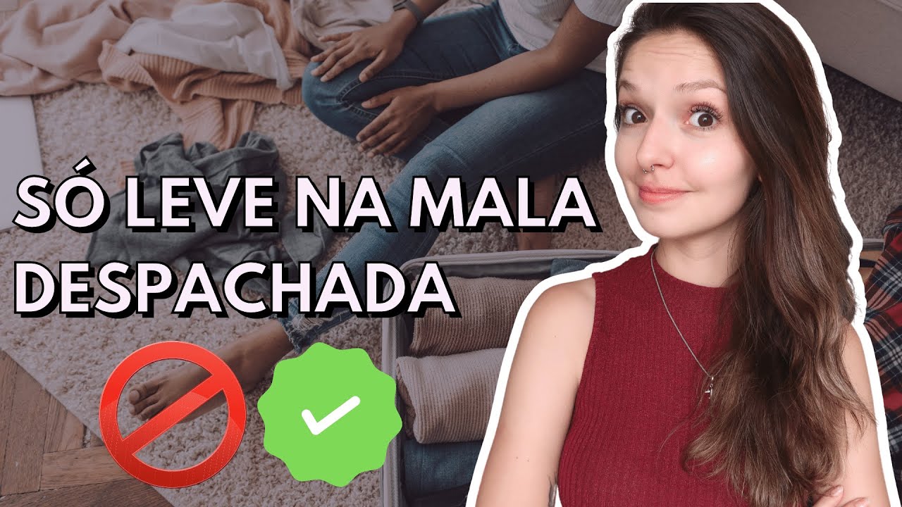 Os melhores itens PRA LEVAR NA MALA DESPACHADA