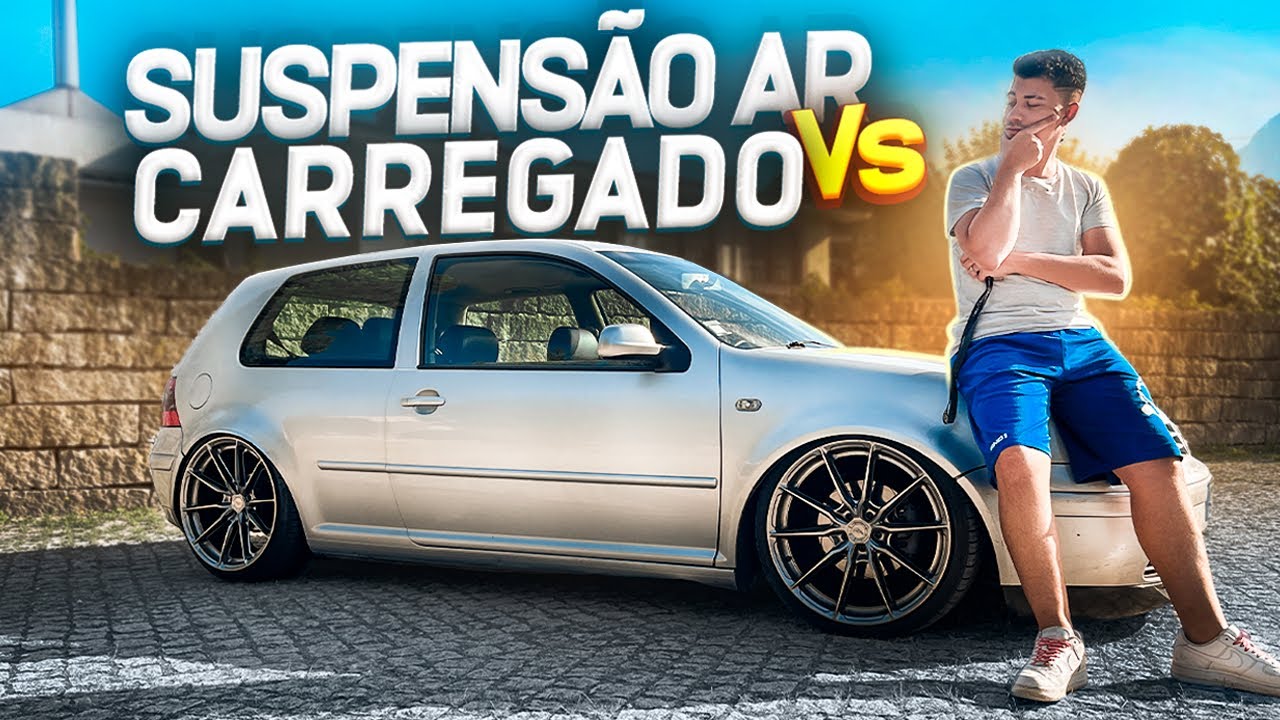 *GOLF PD* CARRO CARREGADO COM SUSPENSÃO A AR APROVA OU NÃO ? | AllSpeedDrive