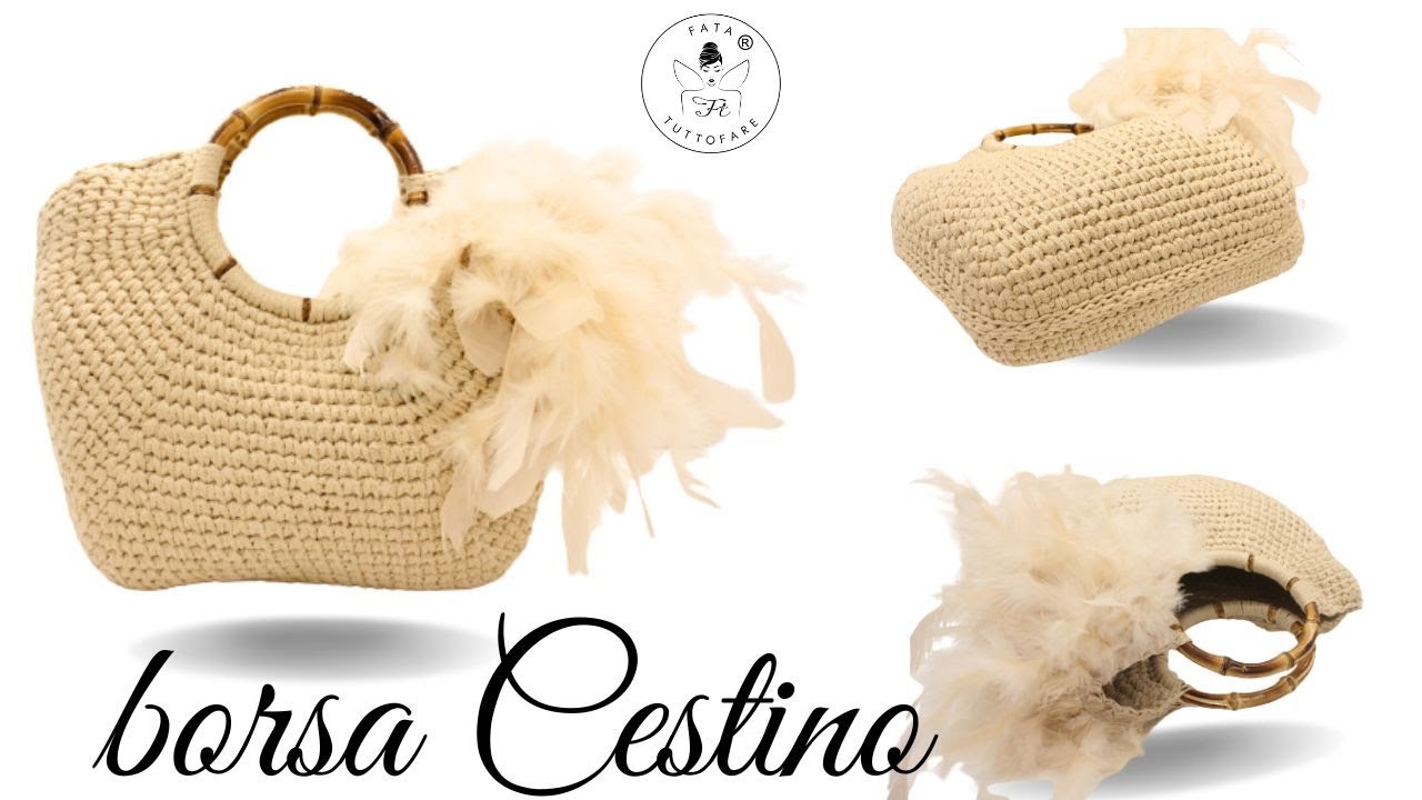 TUTORIAL: Borsa Cestino uncinetto