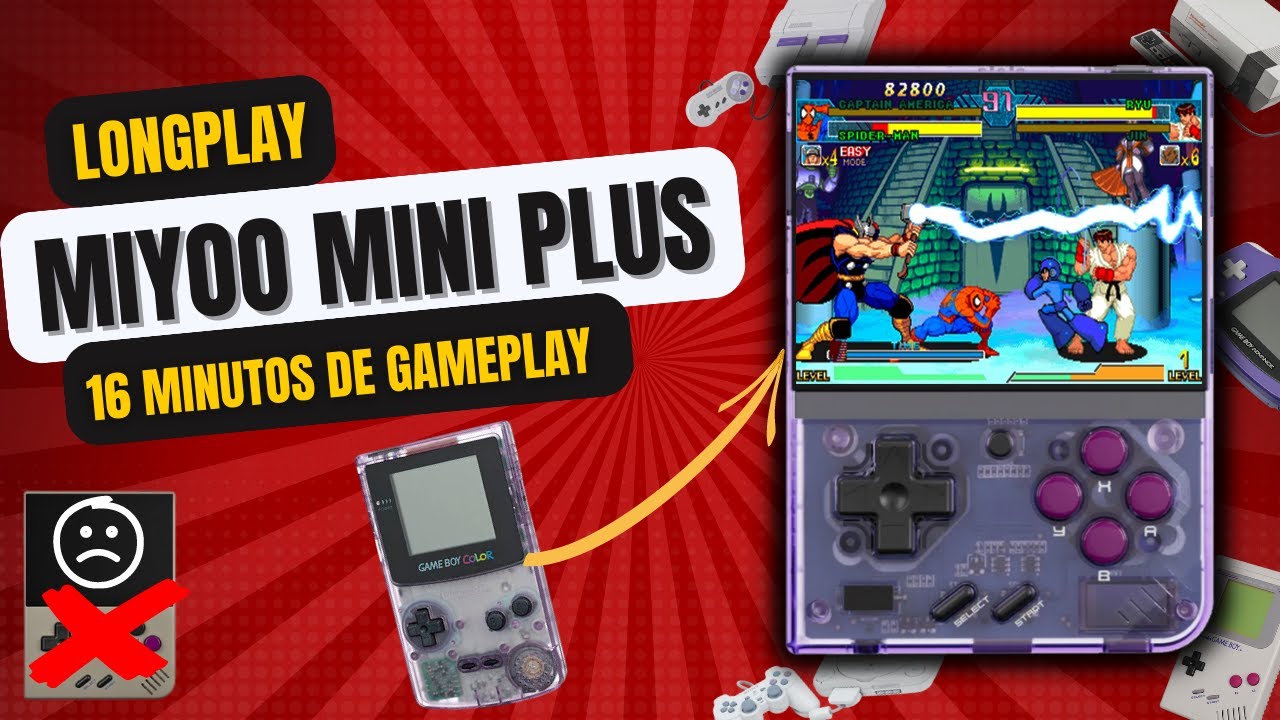 Miyoo Mini Plus Longplay 16 min todos los emuladores!!!