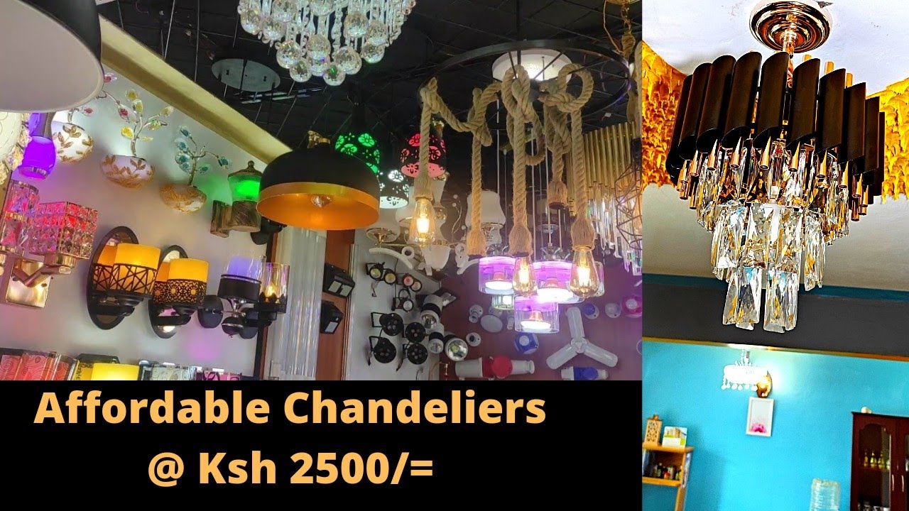 Affordable Chandeliers/light fixtures /Home Decor Shopping kenya