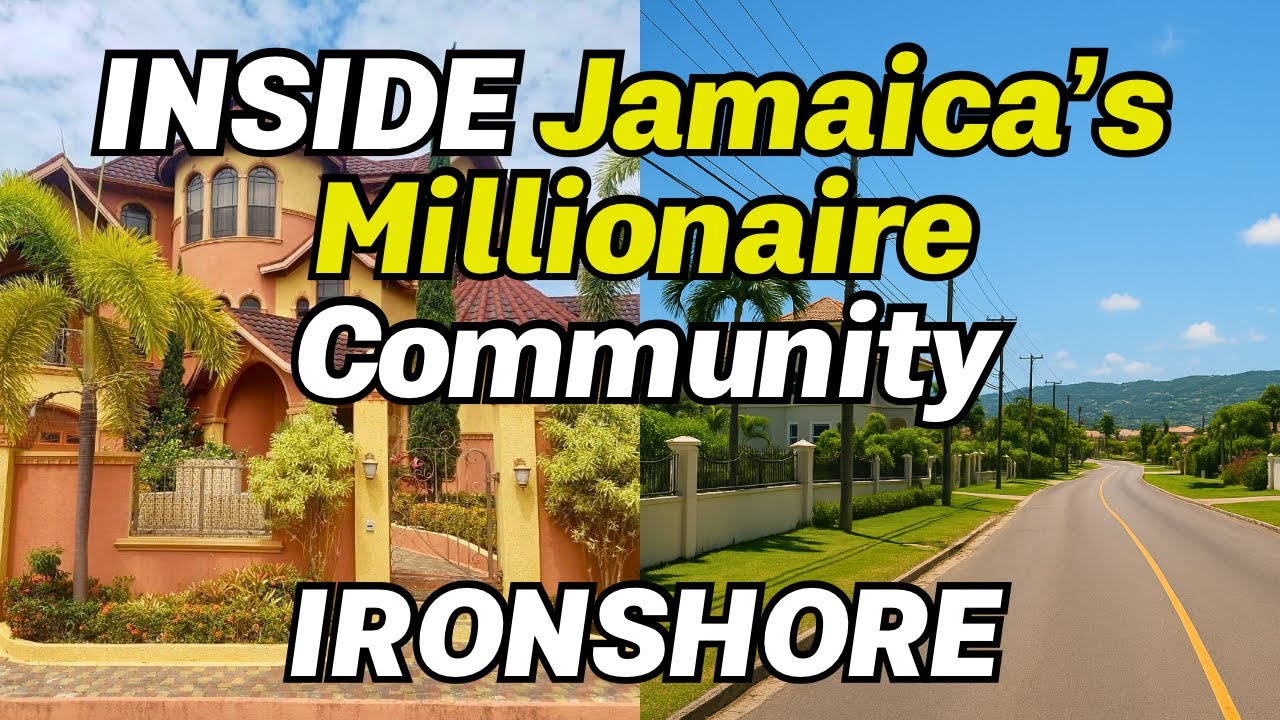 Inside IRONSHORE: Montego Bay’s Millionaire Playground 🏝️💎Richest Neighborhood Tour!