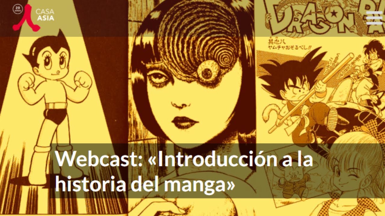 Webcast: «Introducción a la historia del manga»