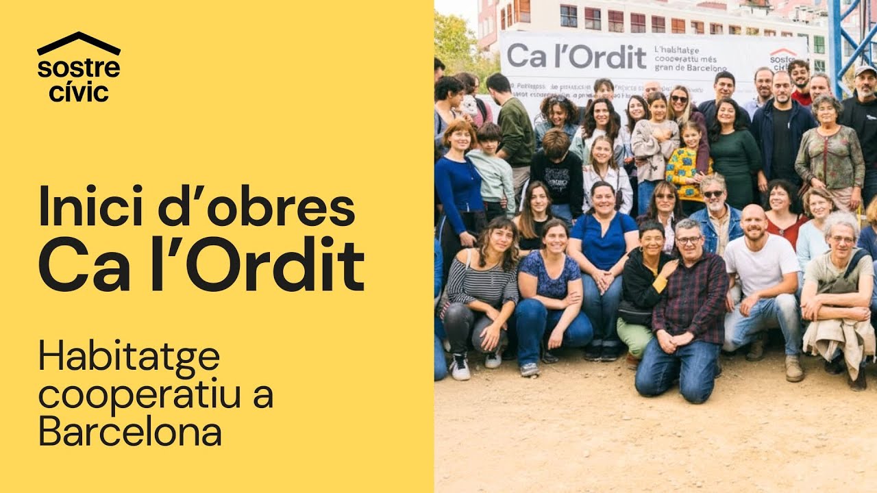 Acte d'inici d'obres de Ca l'Ordit (Sant Andreu, Barcelona) - Parlaments