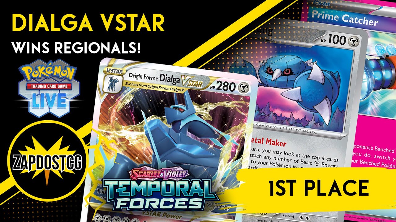 1st Place Broken Dialga VSTAR Deck Wins HUGE Tournament! (Pokemon TCG)