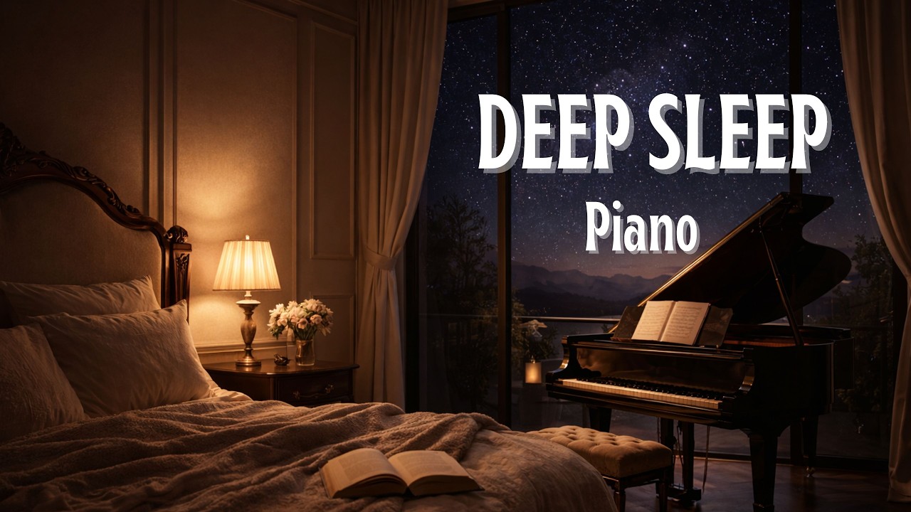 Deep Sleep Piano 🌙 1 Hour Gentle Piano for Better Sleep