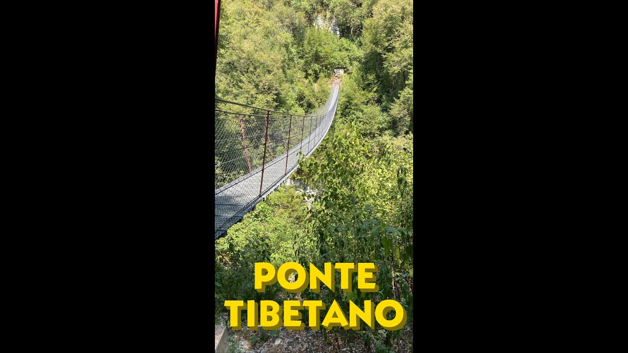 RISCHIARE L’ INFARTO SU UN PONTE TIBETANO (val Sorda) + SORPRESA FINALE