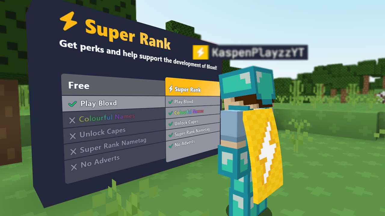 Стоит ли покупать Bloxd.io Super Rank?