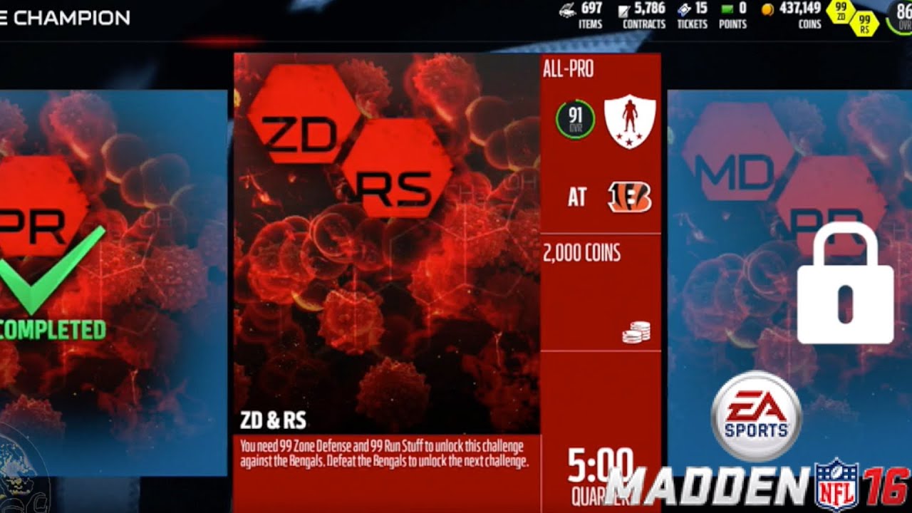 HOW TO COMPLETE STYLE CHAMPION MASTER 99ZD/99RS | Madden 16 Ultimate Team | MUT 16 Gameplay Tutorial