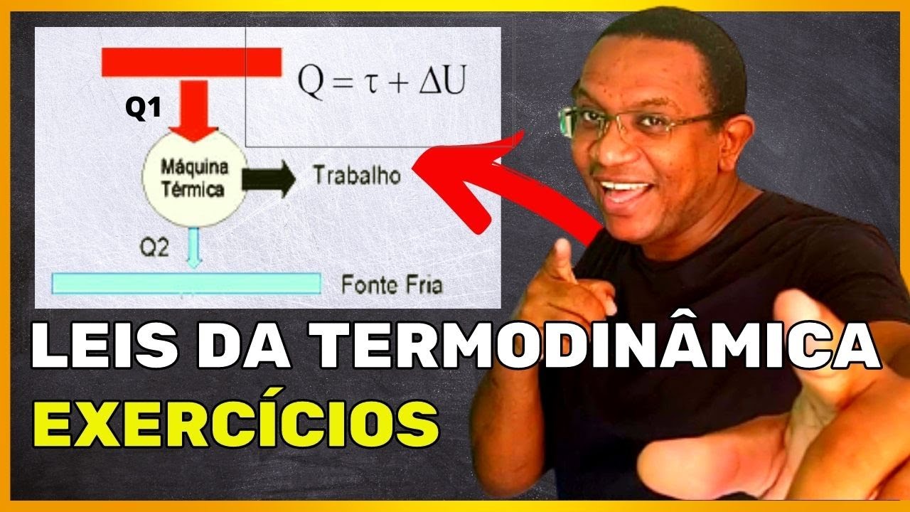 Leis da termodinâmica Exercícios resolvidos