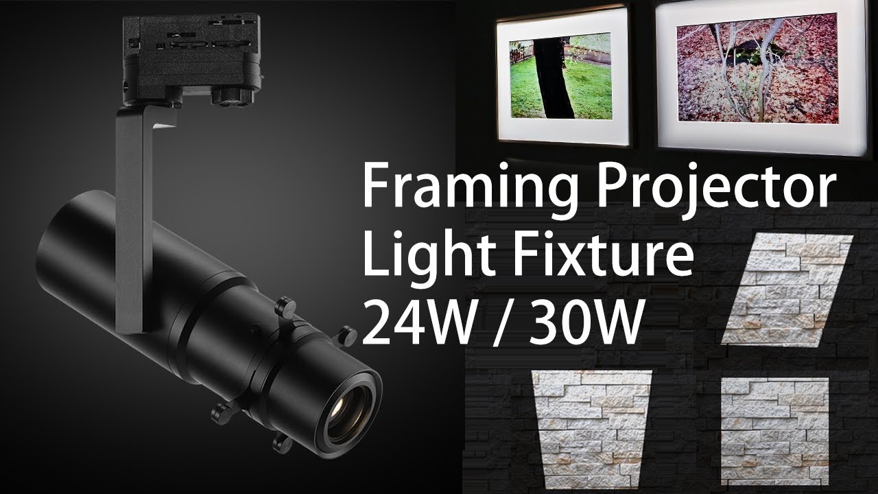 30W Framing Projector Light for Painting Professional Art Gallery Lighting