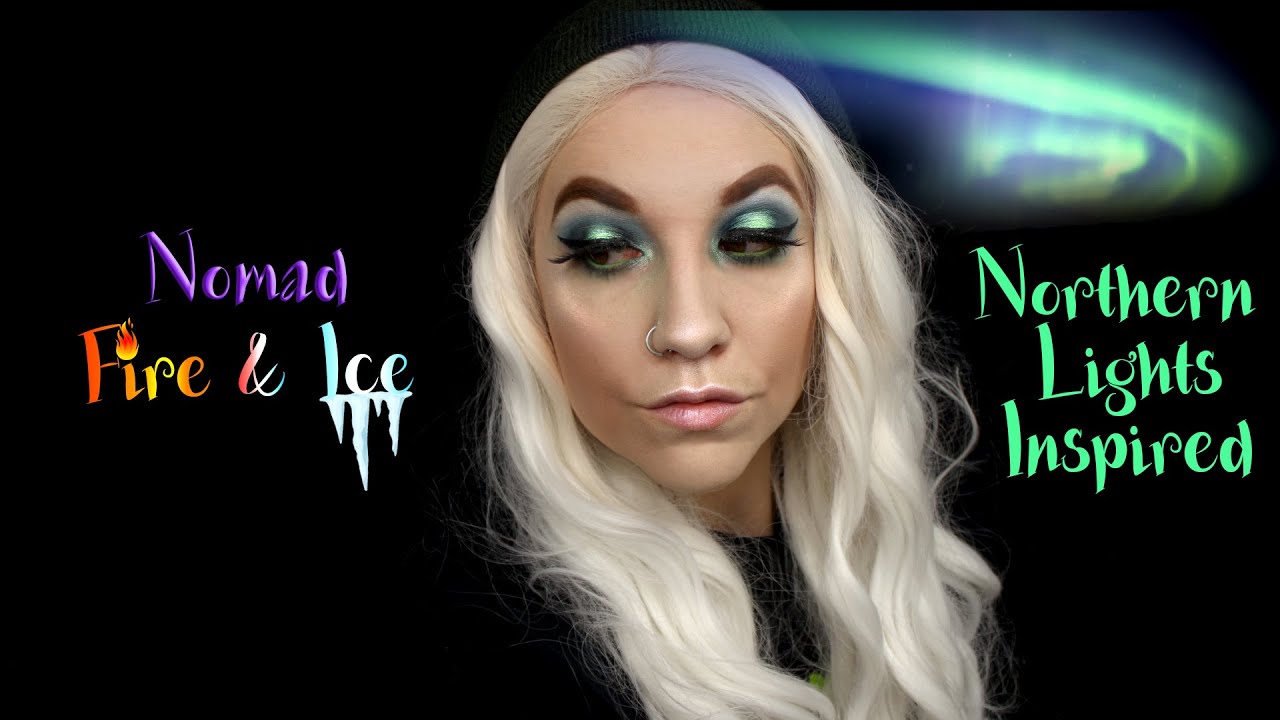 Nomad Cosmetics Iceland Fire & Ice First Impressions | Northern Lights Inspired Tutorial