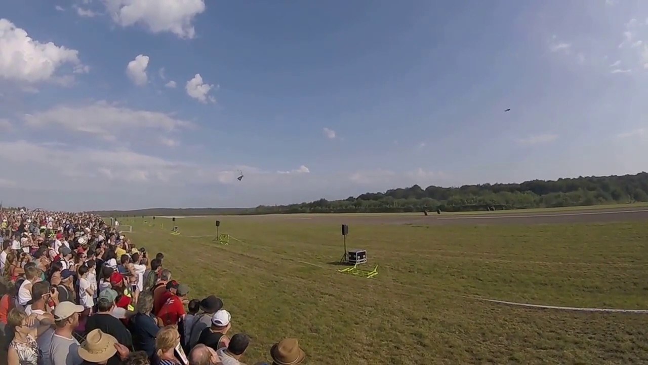 Demonstration 3 eme RHC - Meeting aérien du centenaire - Verdun - 28/08/16