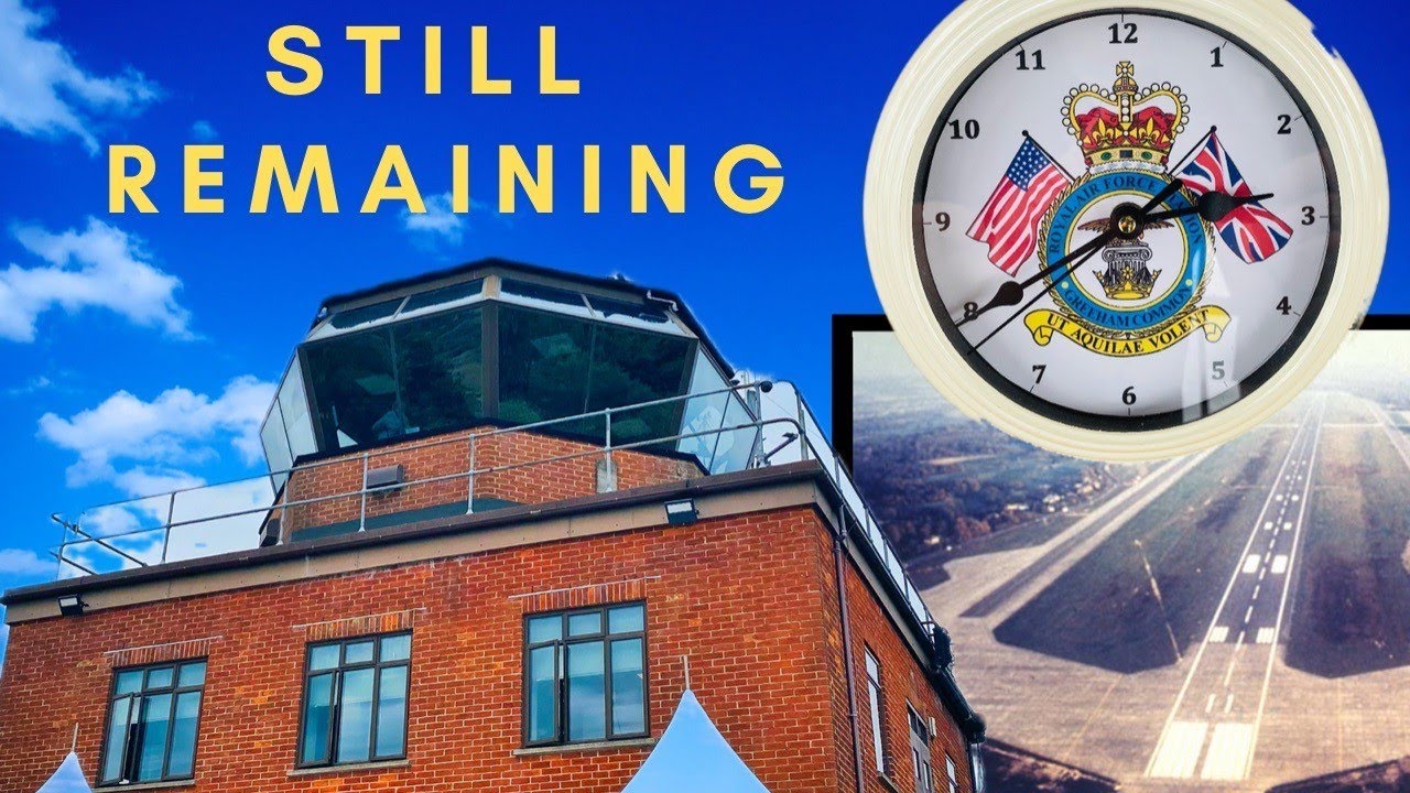 Looking Inside Greenham Common Airfield Control Tower