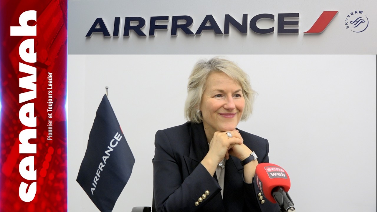 La Directrice Générale d'Air France annonce une innovation pour la clientèle sénégalaise